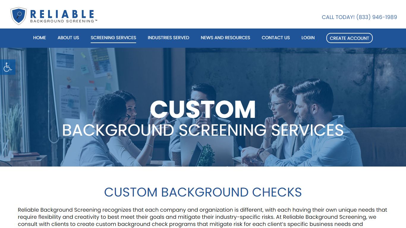 Custom Background Screening | Custom Background Checks